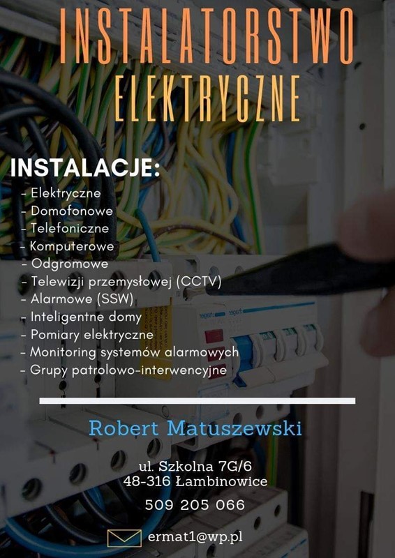 Instalacje elektryczne